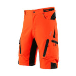 Calças de ciclismo esportivas ao ar livre masculinas ARSUXEO Calças de BTT Downhill Shorts para bicicleta de montanha resistente à água Fit solto 1202