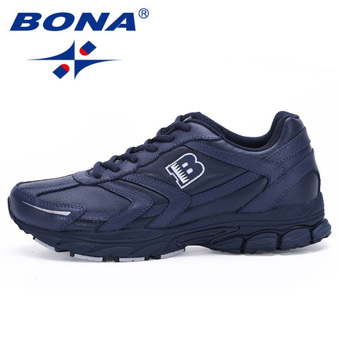 BONA Classics Style Masculino Tênis masculino para corrida ao ar livre e caminhada