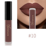 Waterproof Brand Nude Matte Liquid Lipstick Lip Gloss Moisturizer Mate Lip Stick Lipgloss Cosmetics Makeup Beauty