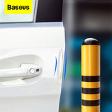 Baseus 4Pcs Car Door Protector Guard Car Styling Airbag Buffer Scratch Protector Car Bumper Stickers Auto Door Edge Protection