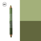 Double-headed Durable Sweatproof Eyeliner Pencil Eye Shadow Pencil lasting Eye Liner Pencil Pigment Waterproof Eye Makeup Tools