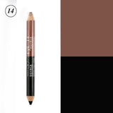 Double-headed Durable Sweatproof Eyeliner Pencil Eye Shadow Pencil lasting Eye Liner Pencil Pigment Waterproof Eye Makeup Tools