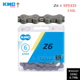 KMC Bike Chain Z6 X8 X9 X10 X11 X12 MTB Bicycle Chains 6/7/8/9/10/11/12 Speed Road Bike Crankset for Shimano SRAM Bikes Part