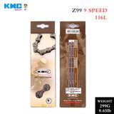 KMC Bike Chain Z6 X8 X9 X10 X11 X12 MTB Bicycle Chains 6/7/8/9/10/11/12 Speed Road Bike Crankset for Shimano SRAM Bikes Part