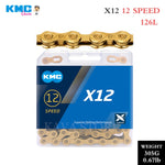 KMC Bike Chain Z6 X8 X9 X10 X11 X12 MTB Bicycle Chains 6/7/8/9/10/11/12 Speed Road Bike Crankset for Shimano SRAM Bikes Part