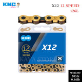 KMC Bike Chain Z6 X8 X9 X10 X11 X12 MTB Bicycle Chains 6/7/8/9/10/11/12 Speed Road Bike Crankset for Shimano SRAM Bikes Part