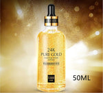 24k Gold Ácido Hialurônico Face Serum Hidratar Encolher Poros Ilumine Melhorar Linhas Finas Levantamento Firmeza Amida Face Essence Pele