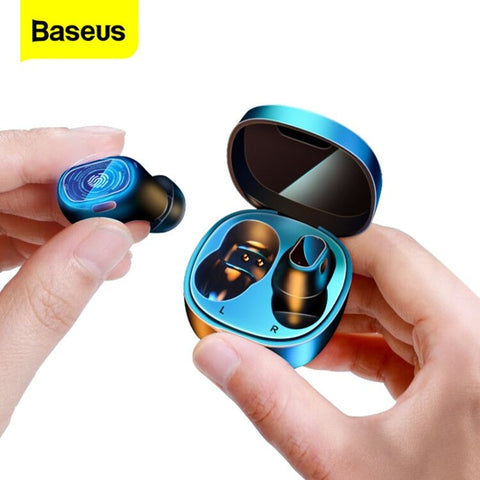 Baseus WM01 Mini TWS Wireless Headphone Bluetooth Earphone 5.0 True Wireless Earbuds Headset For iPhone 12 Pro Xiaomi Ear Buds