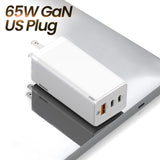 Baseus GaN 65W USB C Charger Quick Charge 4.0 3.0 QC4.0 QC PD3.0 PD USB-C Type C Fast USB Charger For iPhone 12 Pro Max Macbook