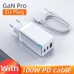 Baseus GaN 65W USB C Charger Quick Charge 4.0 3.0 QC4.0 QC PD3.0 PD USB-C Type C Fast USB Charger For iPhone 12 Pro Max Macbook