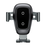 Suporte para carro carregador sem fio Baseus Qi para iPhone Samsung Huawei Air Vent Mount Suporte para carro Suporte para carro Suporte para carro