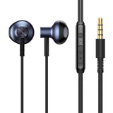 Baseus H19 Wired Earphones Bass Sound Headphone Headset 3.5mm In-ear Earbuds with MIC For Samsung Xiaomi Huawei Sony Smartphones