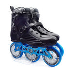 Patins em linha de 3 rodas / 4 rodas Patins em linha Xuanwu Roller Slalom Converter em patins de velocidade em linha Base do quadro para usuário SEBA Powerslide