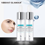 VIBRANT GLAMOR Ácido hialurônico soro facial branqueador hidratante Shrink Pores Oil Control Cuidados anti-envelhecimento para o rosto com a pele 2 unidades