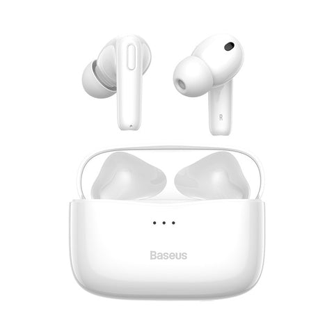 Baseus Official S2 TWS ANC True Wireless Earphones Active Noise Cancelling Bluetooth Headphone, Support Wireless Charging