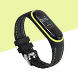 Sport  Silicone Smartwatch band For Xiaomi Mi band 6 5 4 3 belt miband 5 watchband replacement beacelet on Mi band 4 wrist strap