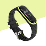 Sport  Silicone Smartwatch band For Xiaomi Mi band 6 5 4 3 belt miband 5 watchband replacement beacelet on Mi band 4 wrist strap