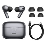 Baseus S2 ANC Earphone Active Noise Cancelling Bluetooth 5.0  TWS  Earphone Earbud Hi-Fi Audio Gaming Headphone Touch Control