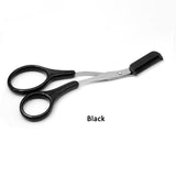 Eyebrow Trimmer Scissor with Comb Facial Eyelash Hair Removal Grooming Shaping Eyebrow Shaver Cosmetic Makeup Accessories