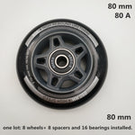 80 mm roller wheel skate wheel inline wheel 80 mm