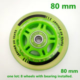 80 mm roller wheel skate wheel inline wheel 80 mm