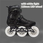 Patins em linha de 3 rodas / 4 rodas Patins em linha Xuanwu Roller Slalom Converter em patins de velocidade em linha Base do quadro para usuário SEBA Powerslide