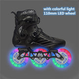 Patins em linha de 3 rodas / 4 rodas Patins em linha Xuanwu Roller Slalom Converter em patins de velocidade em linha Base do quadro para usuário SEBA Powerslide