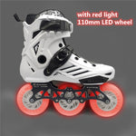 Patins em linha de 3 rodas / 4 rodas Patins em linha Xuanwu Roller Slalom Converter em patins de velocidade em linha Base do quadro para usuário SEBA Powerslide