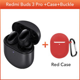 Versão global Xiaomi Redmi Buds 3 Pro Fones de ouvido Bluetooth TWS Fones de ouvido sem fio 35dB ANC Dispositivo duplo Redmi Airdots 3 Pro