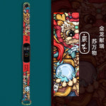 Correa Mi Band 6 5 4 3 Strap Printing Silicone Flower Xiaomi Replacement Watch Band Bracelet Pulseira Smart Sports Fitness Wrist