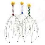 Octopus Head Massager Scalp Relaxation Relief Body Massager Remove Muscle Tension Tiredness Metal Head Relax Massager Dropship