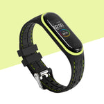 Strap For Xiaomi Mi band 6 5 4 Sport belt Amazfit band 5 Silicone Smart watchband replacement bracelet for mi band 3 4 5 6 strap