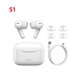 Baseus TWS ANC Wireless Bluetooth 5.1 Earphone S1/S1Pro Active Noise Cancelling Hi-Fi Headphones Touch Control Gaming Earbuds