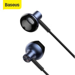 Baseus Bass Sound Earphone In-Ear Sport Earphones with mic for xiaomi iPhone Samsung Headset fone de ouvido auriculares MP3