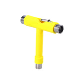 T Type Wrench Tool Roller Skateboard Repair Tool Adjusting Repair Tool With L Wrench Screwdriver With Allen Key