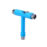 T Type Wrench Tool Roller Skateboard Repair Tool Adjusting Repair Tool With L Wrench Screwdriver With Allen Key