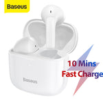 Baseus E3 TWS Wireless Earphone Bluetooth 5.0 Headphone Headset True Wireless Earbuds For iPhone 12 Pro Max Handsfree Ear Buds