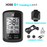 XOSS Bike Computer G+ Wireless GPS Speedometer Waterproof Road Bike MTB Bicycle Bluetooth ANT+ with Cadence Cycling Computers