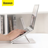 Suporte ajustável Baseus para laptop Suporte dobrável para desktop para notebook MacBook Suporte para computador Suporte para resfriamento de levantamento antiderrapante