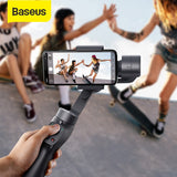 Baseus Selfie Stick Bluetooth 3-Axis Handheld Gimbal Stabilizer Outdoor Holder Focus Pull&Zoom Smartphone Selfie Stick Tripod