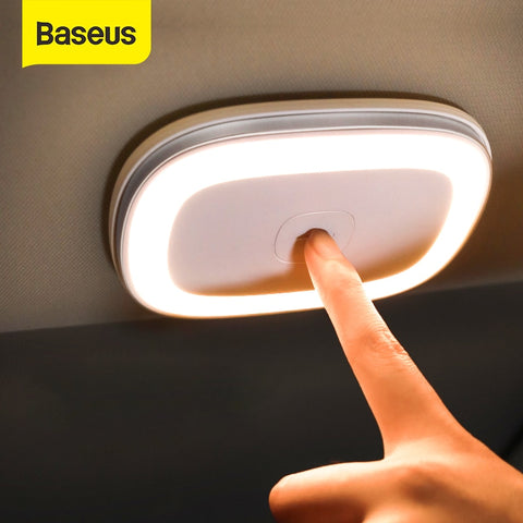 Baseus Car Reading Light Rechargeable Magnetic LED Auto Styling Night Light Car Interior Light Ceiling Lamp