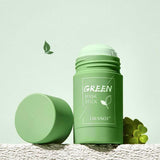 Green Tea Cleansing Mask Purifying Clay Face Care Oil Control Anti-Acne Deep Cleaning Acne Treatment Face mask