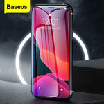 Baseus 2Pcs 0.3mm Screen Protector For iPhone 13 12 11 Pro Xs Max Xr X Full Cover Protective Tempered Glass For iPhone 13Pro Max