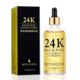 100ML 24K Gold Tense Moisture Essence - Ácido Hialurônico, Essência Líquida Nicotinamida