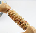 Wooden Massager Body Roller Muscle Massager Body Roller Stick Therapy Relaxation Soothe Roller For Fitness Body