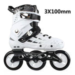 Patins em linha de 3 rodas / 4 rodas Patins em linha Xuanwu Roller Slalom Converter em patins de velocidade em linha Base do quadro para usuário SEBA Powerslide