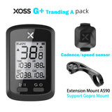 XOSS Bike Computer G+ Wireless GPS Speedometer Waterproof Road Bike MTB Bicycle Bluetooth ANT+ with Cadence Cycling Computers