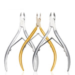 Stainless Steel Cuticle Nipper Professional Remover Scissors Finger Care Manicure Dead Skin ClipperTools Gold,Sliver,black %$#&