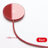 Baseus Magnetic Wireless Charger For iPhone 13 12 Series Phone Charger Magnet Induction Charger For iPhone Wireless Charging Pad