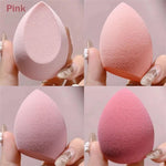 4pcs Makeup Blender Cosmetic Puff Makeup Sponge with Storage Box Foundation Powder Sponge Beauty Tools Women Make Up Accessories